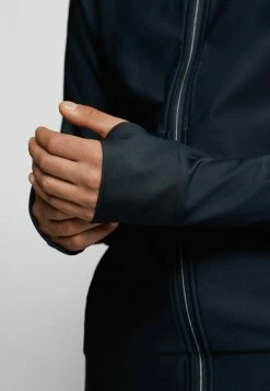 BOSS SICON - Zip-up Sweatshirt - Dark Blue Two -BOSS Sales Store 5e417529fc2949499bbe3144805f1b65