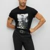 BOSS MERCURY - Print T-shirt - Black One -BOSS Sales Store 5eb306f4dfed471eabd7d325b5b5ce32