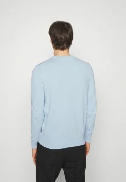 BOSS ECAIO - Jumper - Light Pastel Blue -BOSS Sales Store 5ebe00ec537e430b90f655a4a1c3a7c7