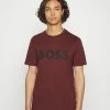 BOSS Thinking - Print T-shirt - Dark Red