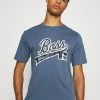 BOSS X RUSSELL ATHLETIC - Print T-shirt - Bright Blue