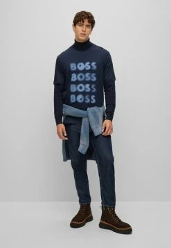 BOSS TEETRURY - Print T-shirt - Marine 10 BOSS TEETRURY - Print T-shirt - Marine -BOSS Sales Store 5f88a7f5745844eeb0aa99498f7b493c