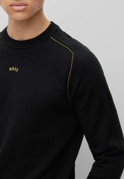 BOSS ROLDI - Jumper - Black One -BOSS Sales Store 60dfa169be044c7ca36958775365e683