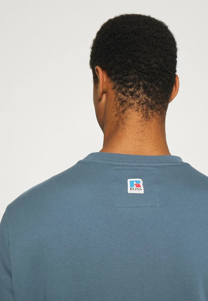 BOSS STEDMAN - Sweatshirt - Bright Blue 6 BOSS STEDMAN - Sweatshirt - Bright Blue - Image 4