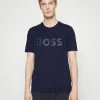 BOSS TIBURT - Print T-shirt - Marine 2 BOSS TIBURT - Print T-shirt - Marine -BOSS Sales Store 6155672af0064467908a24f3f9d51a58