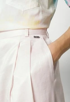 BOSS TILLIA - Trousers - Light/pastel Pink -BOSS Sales Store 6193559fa3644f0c8017ddb33a5352ff