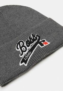 BOSS RUSSELL ATHLETIC - Beanie - Medium Grey -BOSS Sales Store 61db19f0cb8b4d4490592e9db9cfd941