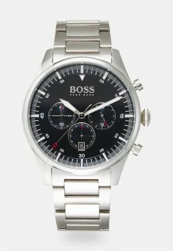 BOSS PIONEER - Chronograph Watch - Silver-coloured/blue