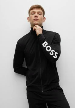 BOSS LONG SET 1 - Tracksuit - Black One -BOSS Sales Store 627365c8d666425eabb88e1ebcabbd1b