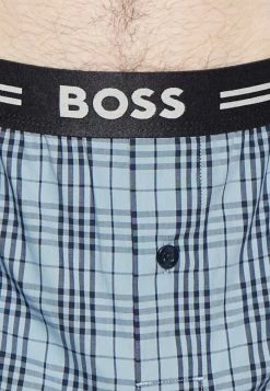 BOSS 2 PACK - Boxer Shorts - Light/pastel Blue -BOSS Sales Store 62e01f403f31465c9b8f5301ec449576