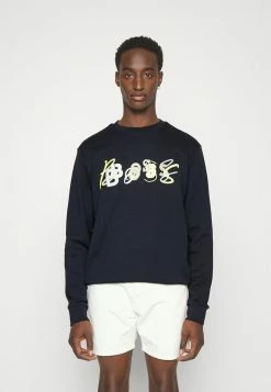 BOSS WELOGOCREW - Sweatshirt - Dark Blue