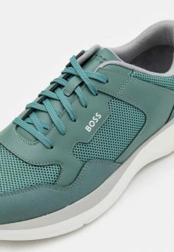 BOSS DEAN RUNN - Trainers - Open Green -BOSS Sales Store 62f1ee438c0d466fac731c4e363b915e