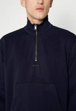 BOSS ZEFADEHALF - Sweatshirt - Dark Blue -BOSS Sales Store 63027a1ad6b0497a90d19f18bee4ec5c