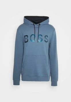 BOSS SADOK - Sweatshirt - Mineral Blue -BOSS Sales Store 63195000307f493e9b504a22191079d3
