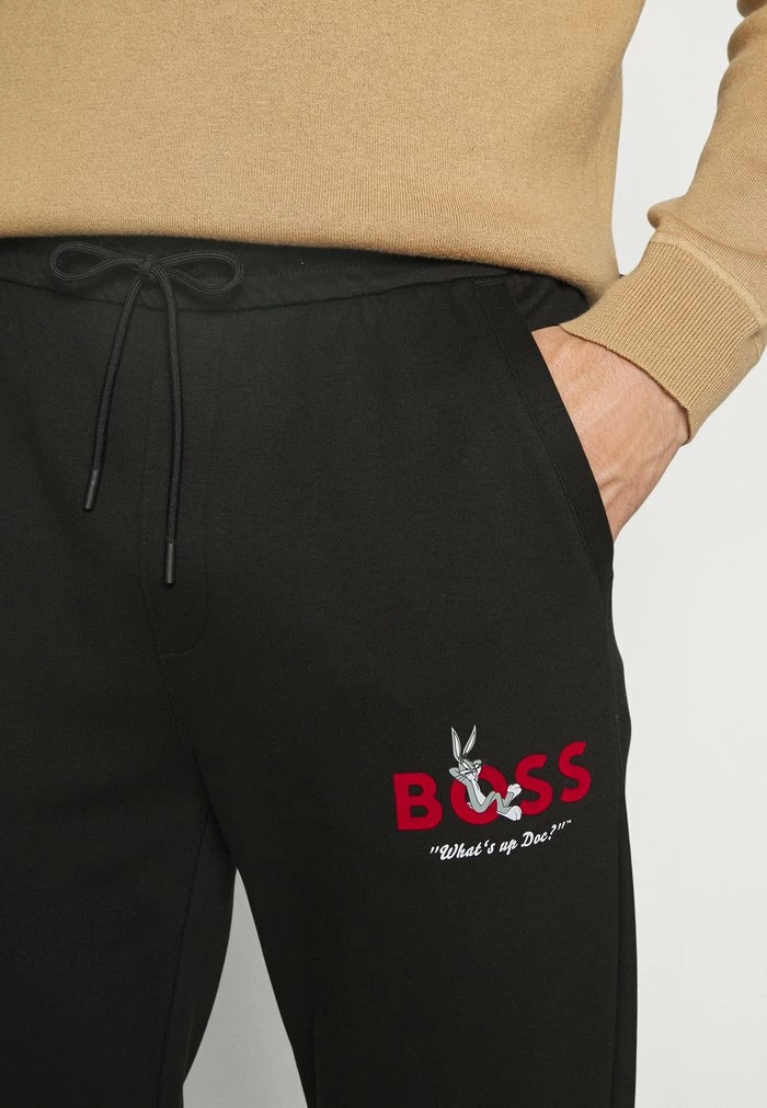 BOSS Tracksuit Bottoms - Black 7 BOSS Tracksuit Bottoms - Black - Image 5