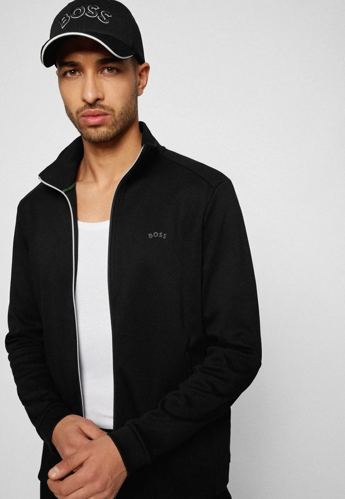 BOSS SKAZ CURVED - Zip-up Sweatshirt - Black 6 BOSS SKAZ CURVED - Zip-up Sweatshirt - Black - Image 4