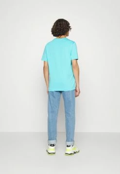 BOSS THOMPSON - Basic T-shirt - Open Blue -BOSS Sales Store 647ea2334a044206a1a9bc2dc96df0cd
