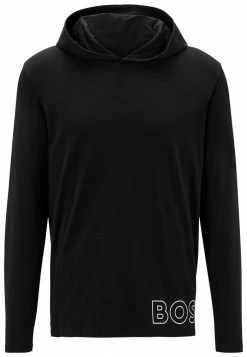 BOSS IDENTITY - Pyjama Top - Black Three -BOSS Sales Store 64b00f737eb24a54856ec9b4616d3df5