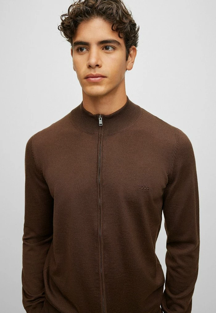 BOSS BALONSO L - Cardigan - Brown 6 BOSS BALONSO L - Cardigan - Brown - Image 4
