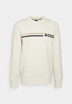 BOSS STADLER - Long Sleeved Top - Open White -BOSS Sales Store 65503aff2e4c41b38064c53b9c4bb92b