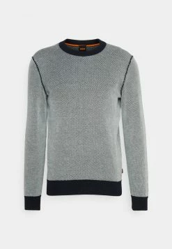 BOSS ANTAROLO - Jumper - Dark Blue -BOSS Sales Store 65b7c078a1334dc38aaeb780c47b50fc