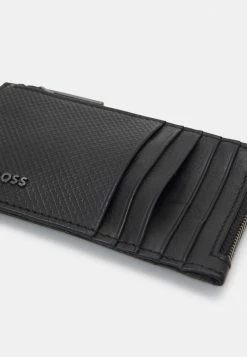 BOSS CITY DECO ZIP UNISEX - Wallet - Black -BOSS Sales Store 65f8b47e4ce84b9fa364b5fdd1f0b4b4