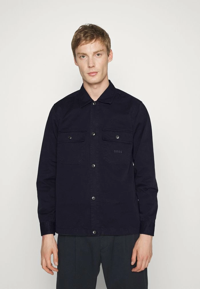 BOSS LOVVO - Summer Jacket - Dark Blue 3 BOSS LOVVO - Summer Jacket - Dark Blue