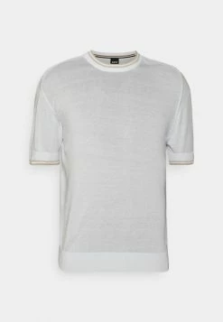 BOSS TALIAN - Basic T-shirt - White -BOSS Sales Store 6611b4f2f2f54cf0b1ec6b84a0d7eace
