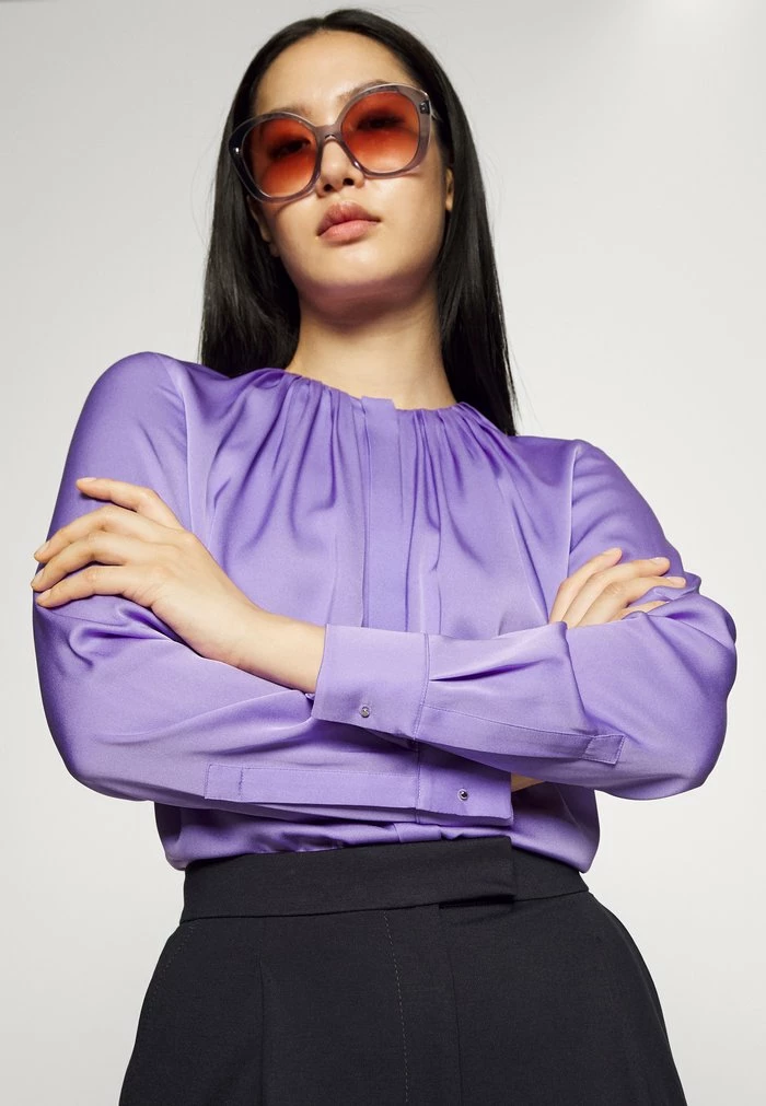 BOSS Blouse - Bright Purple 6 BOSS Blouse - Bright Purple - Image 4
