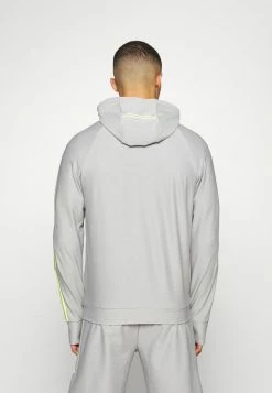BOSS SICON GYM - Zip-up Sweatshirt - Light/pastel Grey -BOSS Sales Store 66491876c588484d8dab4b124f71e312