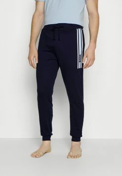 BOSS AUTHENTIC PANTS - Pyjama Bottoms - Dark Blue