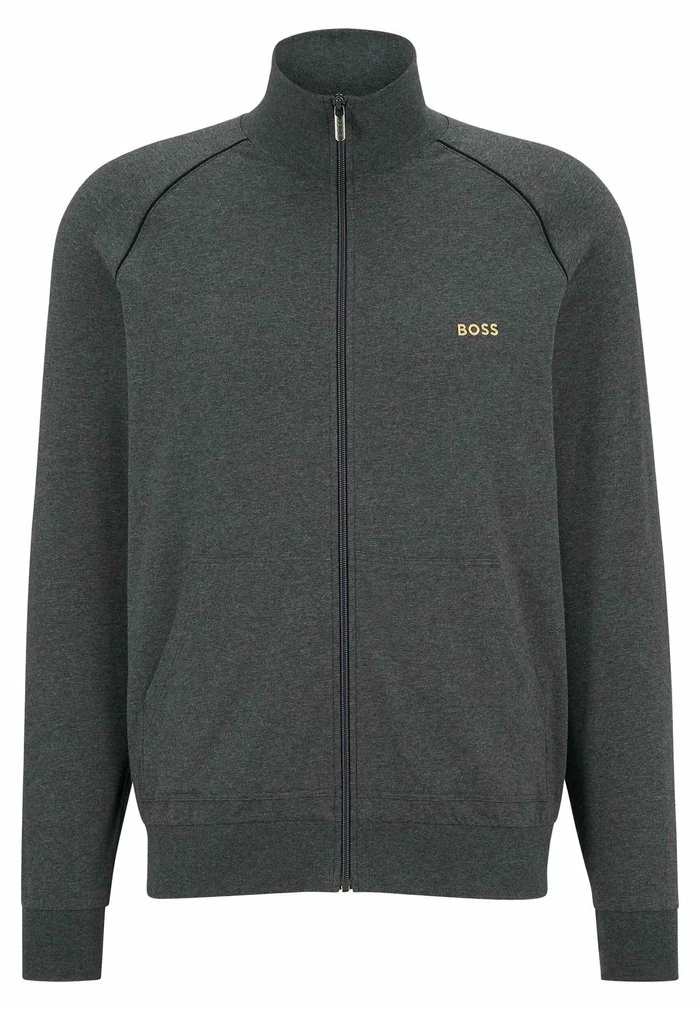 BOSS MIX MATCH Z - Zip-up Sweatshirt - Charcoal 3 BOSS MIX MATCH Z - Zip-up Sweatshirt - Charcoal