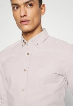 BOSS HANK - Formal Shirt - Medium Beige -BOSS Sales Store 676291258cc8466bb5e097541c936c4c