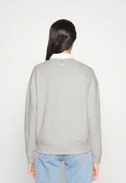 BOSS ELASLOGAN - Sweatshirt - Light Grey -BOSS Sales Store 68137a83ba04433fa078e6ea84547b6c