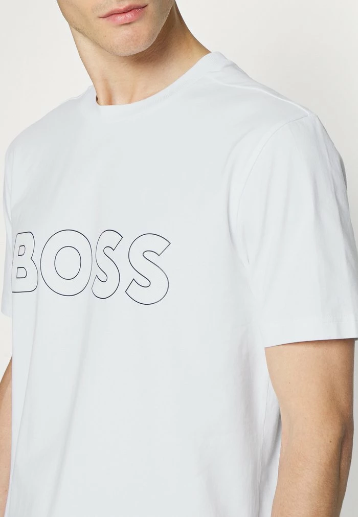 BOSS TEE - Print T-shirt - White 7 BOSS TEE - Print T-shirt - White - Image 5