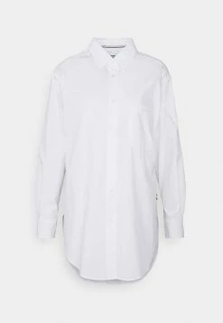 BOSS BOSTUCCI - Button-down Blouse - White -BOSS Sales Store 68d73360d4444d2ab93a25b8cfbbc538