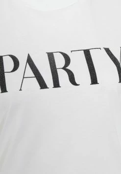 BOSS ESLOGA - Print T-shirt - White -BOSS Sales Store 693dd4ecaa034b34a2eeff609438dc9d