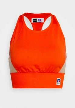 Boss X Russell Athletic EAMINA - Top - Orange -BOSS Sales Store 6945385eba564f46adfa86f2d909a99c