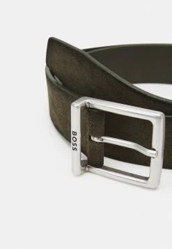 BOSS RUDY - Belt - Dark Green -BOSS Sales Store 695a3ba6915a4cc89280e605a6d9a113