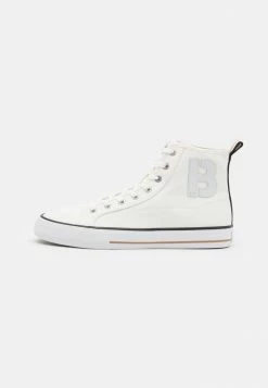 BOSS AIDEN - High-top Trainers - White