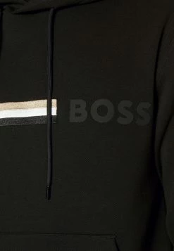 BOSS SEEGER - Sweatshirt - Black -BOSS Sales Store 6b3c303d0e7646f08e390c343e6000bb