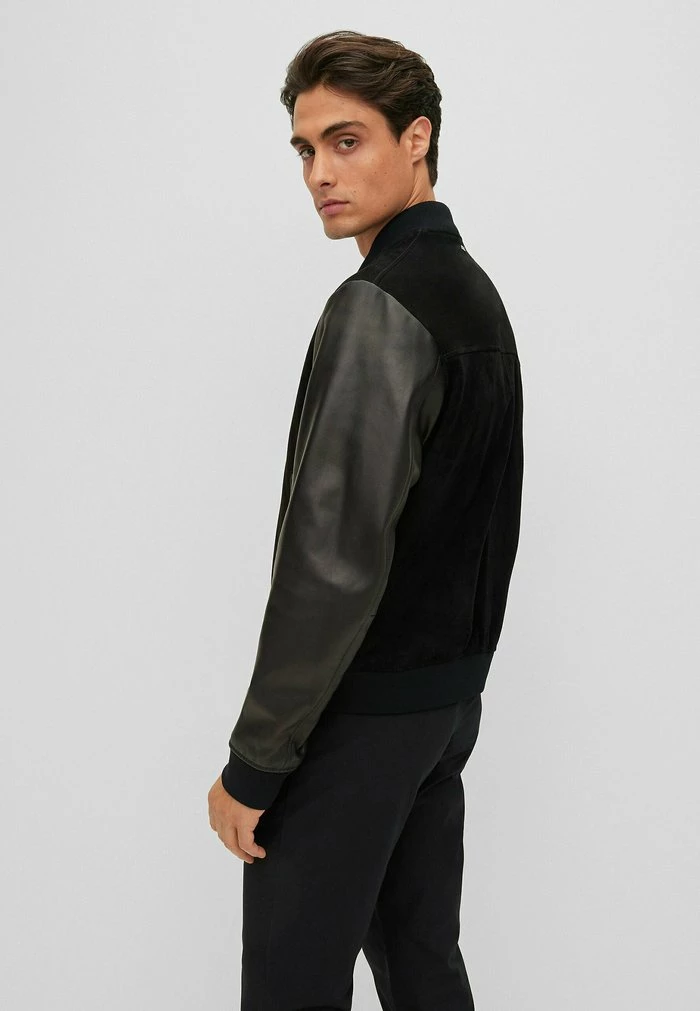 BOSS Leather Jacket - Black One 5 BOSS Leather Jacket - Black One - Image 3