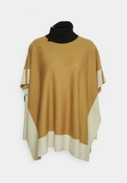 BOSS LISANDRAN - Cape - Beige/black/white -BOSS Sales Store 6b9001510d6a4870a2782afd5918a1af