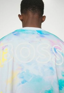 BOSS CROP - Print T-shirt - White -BOSS Sales Store 6bd859c6262345edafb6fc5f4439b58d