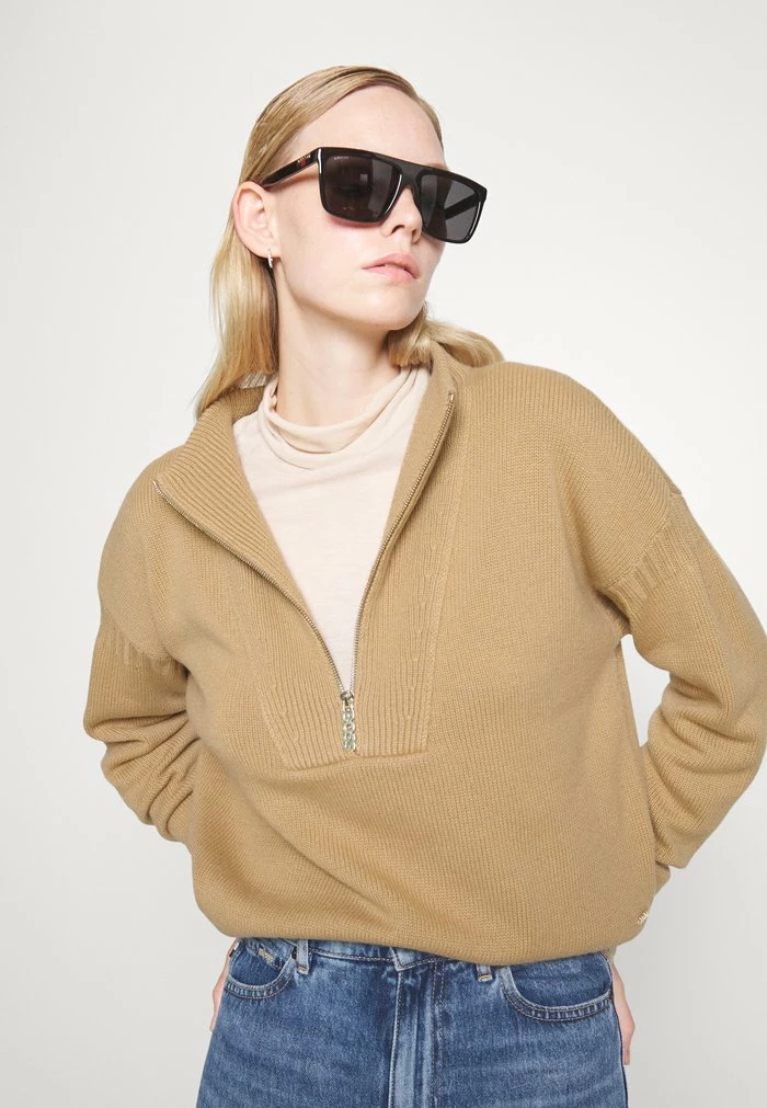 BOSS FORELLE - Jumper - Medium Beige 6 BOSS FORELLE - Jumper - Medium Beige - Image 4