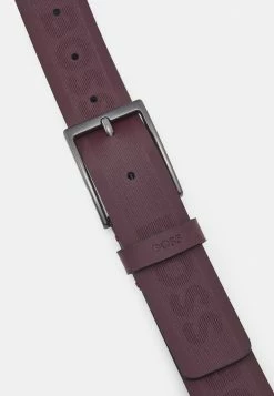 BOSS TILLO - Belt Business - Dark Red -BOSS Sales Store 6c0c2da0007b4ff3a94a4ccbb96bc6d4