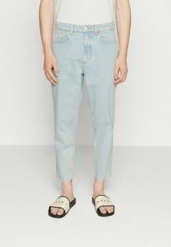 BOSS TATUM - Jeans Tapered Fit - Turquoise/aqua