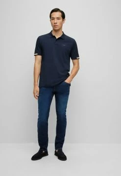 BOSS Straight Leg Jeans - Dark Blue Eighteen -BOSS Sales Store 6d514aaa661c486f8d7e102b2be44aad