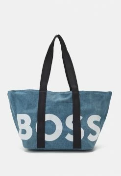 BOSS DEVA TOTE - Tote Bag - Bright Blue -BOSS Sales Store 6d58858b05fc4157bea4fdd1a81c90b2