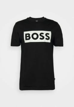 BOSS TIBURT - Print T-shirt - Black -BOSS Sales Store 6dc6bc064c754e25a5a039abfdb03fcd